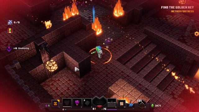 Minecraft Dungeons: Nether Fortress! - 28. rész (Flames of the Nether DLC)