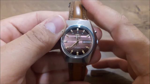 Orient 21 Jewels Automatic Watch смотреть онлайн