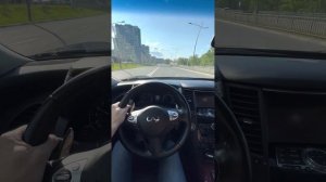 INFINITI QX70. Разгон