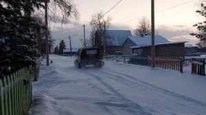 Гусеничный вездеход, прокатился