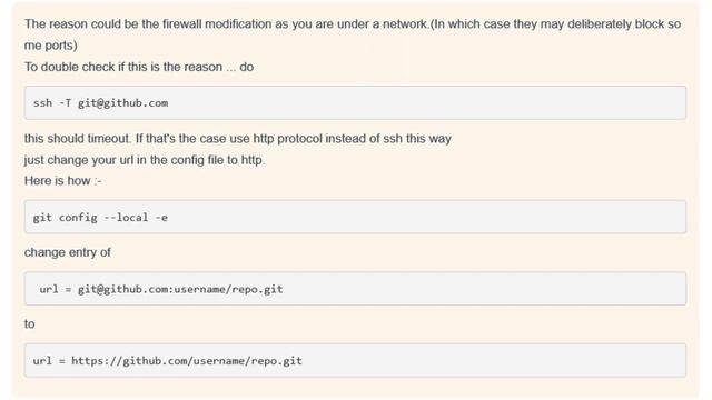 [git] ssh: connect to host github.com port 22: Connection timed out смотреть онлайн