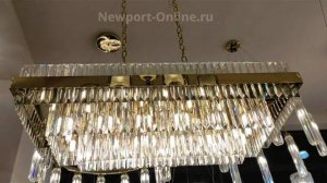 Подвесной светильник NEWPORT 31136/S gold