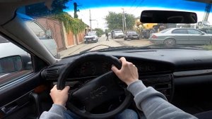 1995 Audi A6 C4 (2.8 AT V6) POV Test Drive