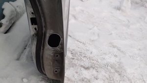 Дверь передняя левая на Honda Odyssey Ra6