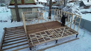 Каркасный дачный домик 8,5х5 #3