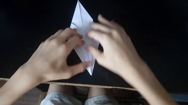 Оригами птица. Журавль из бумаги. Как сделать. Сделай сам. Just Mom смотреть онлайн