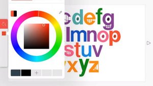 How to make tvokids letters colors!