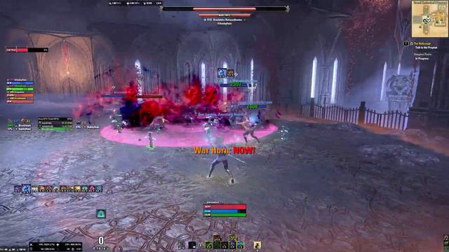 Elder Scrolls Online - Veteran Castle Thorn Hard Mode | Warden Healer POV | The Deadlands смотреть онлайн