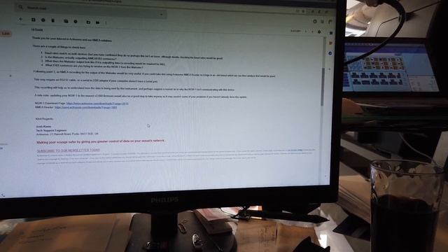 Matsutec HP 528A, Actisense NGW-1 iso AIS to Raymarine, trouble shooting part 1 смотреть онлайн