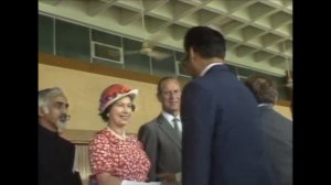 The Queen visits New Delhi, 1983