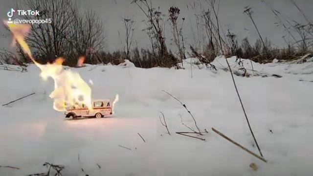 Сжёг газель