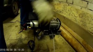 установка лебедки Урал-Днепр