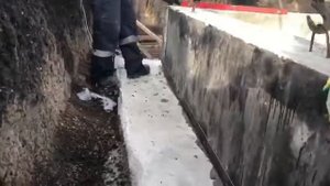 Фундамент из фбс, Монтаж фбс, фундамент из блоков фбс за один день!