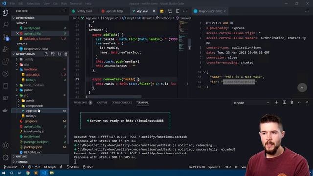 FREE API Hosting! Easy Serverless APIs with Netlify Functions & JavaScript! смотреть онлайн