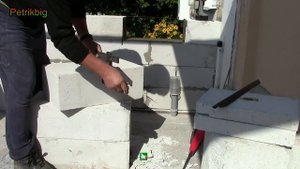 Газобетон.Струбцина захват для газобетона