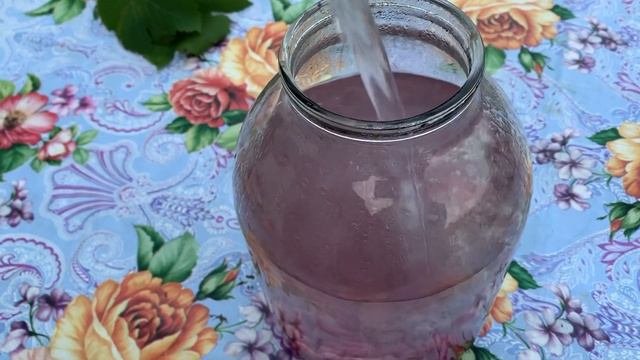 КОМПОТ ИЗ КРЫЖОВНИКА НА ЗИМУ !!!