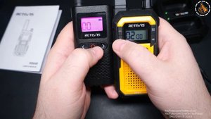 Retevis RB648 - PMR рации с защитой IP67 (для активного отдыха)