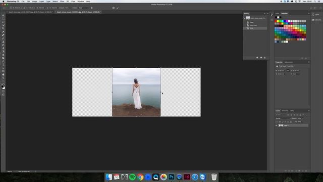 Unlimited Image Stretching - Content Aware Scale Photoshop смотреть онлайн