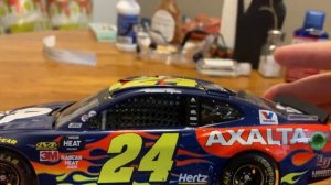 NASCAR diecast review #27 William Byron 2019 AXALTA Chevrolet Camaro 1 24