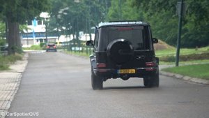 Mercedes G63 AMG with AKRAPOVIC Exhaust - Revs, Crackles, Accelerations!