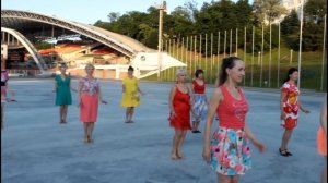 "10 шагов ". Латина -соло. Группа 1-3 год обучения. Тренер Лукьянова Т.