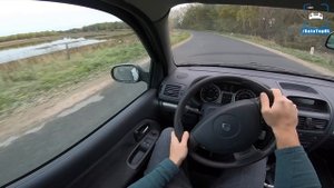 RENAULT CLIO V6 PHASE II POV Test Drive by AutoTopNL