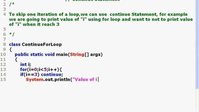 Java Programming -- Part 34 -- Continue Statement смотреть онлайн