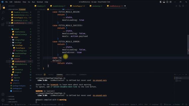 Create A Food Website Using React JS With API & Axios | React JS Beginner Project