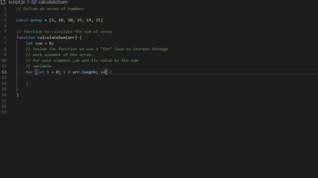 ?JavaScript Array Sum : Master the Basics!? #1 - #javascript #leetcode