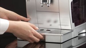 How to clean the coffee grounds container on your De'Longhi ECAM 25.462