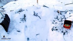 УКРЫТИЕ ЗИМОЙ В ЛЕСУ. Укрытие из снега.. Выживание зимой - Снежная пещера, снежная нора. Бушкрафт.