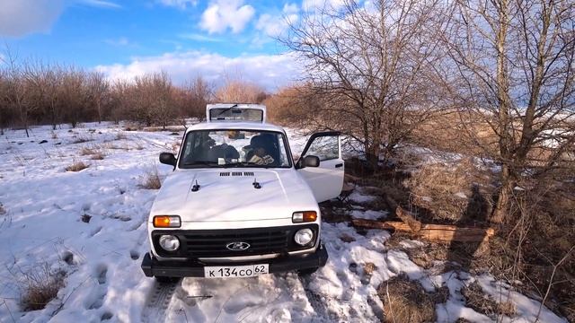 Жесткое бездорожье для нивы. Ночую в заброшенной деревне смотреть онлайн