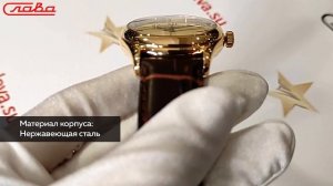 Обзор часов Слава Премьер для мужчин 1499906/300-8215. Российские наручные механические часы.