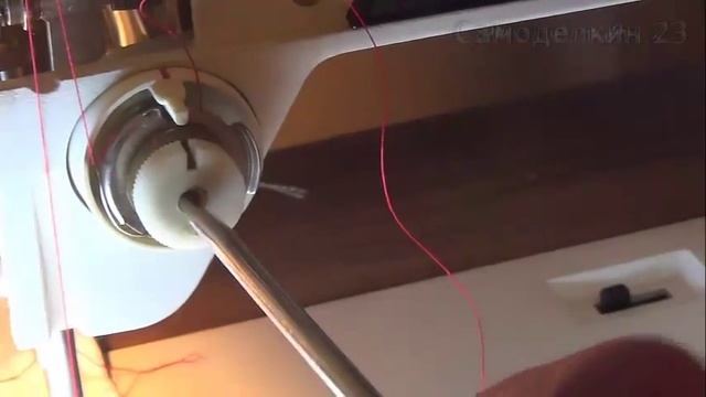 Компенсационная Пружина в Швейной машине Регулировка 2 Варианта