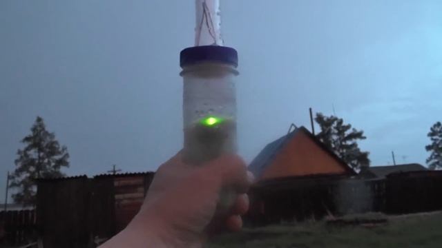 Детектор полярности облаков неба и молнии. Прибор проверки статического напряжения молнии. смотреть онлайн