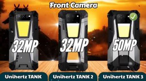 Unihertz Tank 3 (VS) Unihertz TANK 2 (VS) Unihertz Tank - Best rugged phones by 8849 Unihertz | 202