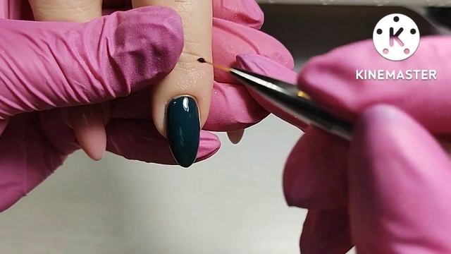 Коррекция нарощенных ногтей!!!Гель Silcare!!! Дизайн для осени ??Акриловая пудра!!! смотреть онлайн