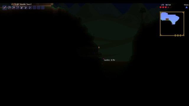 Terraria| Ep 1| Trapped in a Cave with a Zombie (Co-Op Gameplay) смотреть онлайн