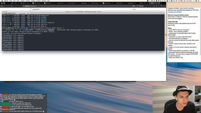 Python Django app in Docker container – Network programmability stream 27