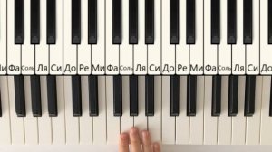 Как играть ЛЕГКО ЩЕЛКУНЧИК. Пианино для начинающих. Классика для новичков.