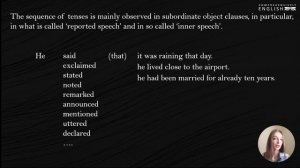 Sequence of Tenses // English Grammar Lessons