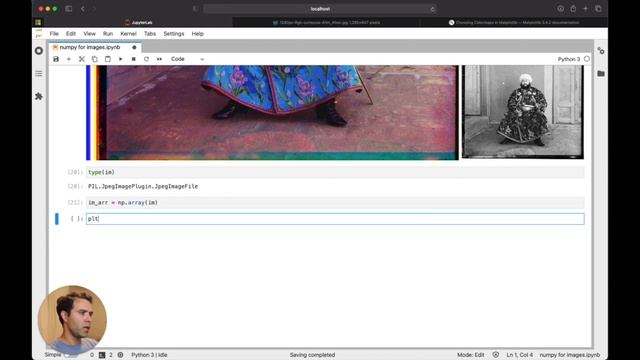 Using Python & Numpy to Analyze images смотреть онлайн