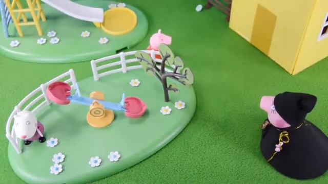 Свинка Пеппа. Ведьма СТАЛА КАКАШКОЙ. Мультики из игрушек. смотреть онлайн