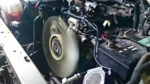 Запуск двигателя QD32ETI, МКПП.