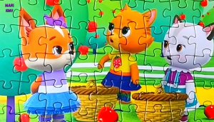 Кошечки Собачки - Собираем пазлы вместе с MariKMV