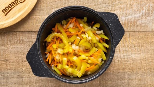 Фасоль с овощами на зиму
