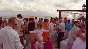 Свадьба на берегу Hotel Iberostar Paraiso beach 2016 