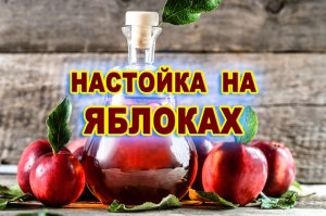 Рецепт настойки самогона на яблоках