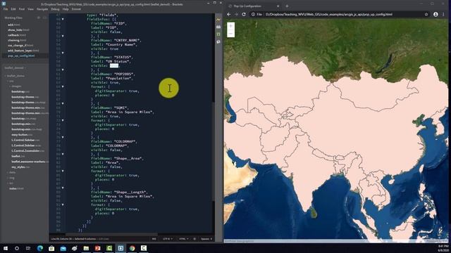 ArcGIS API for JavaScript Pop-Ups