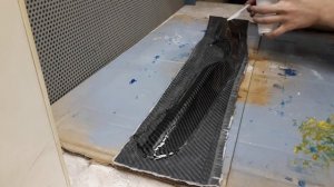 Карбоновый молдинг для Lada Kalina 2 Sport